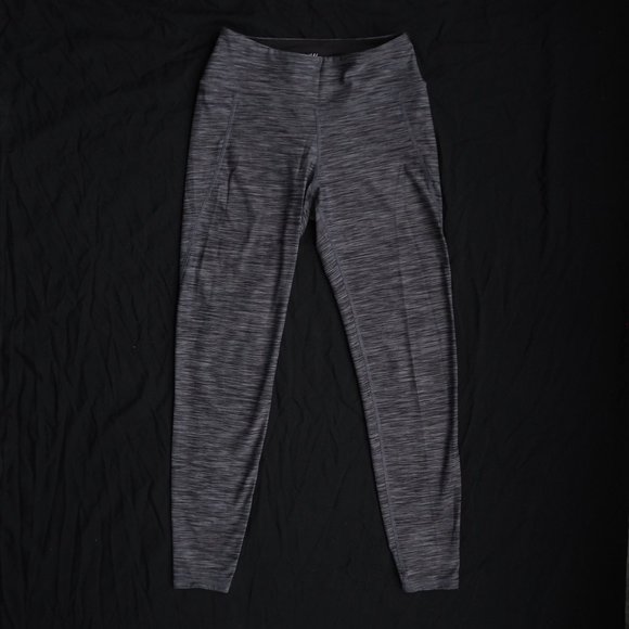 H&M SPORT Marled Grey Leggings - Picture 1 of 5